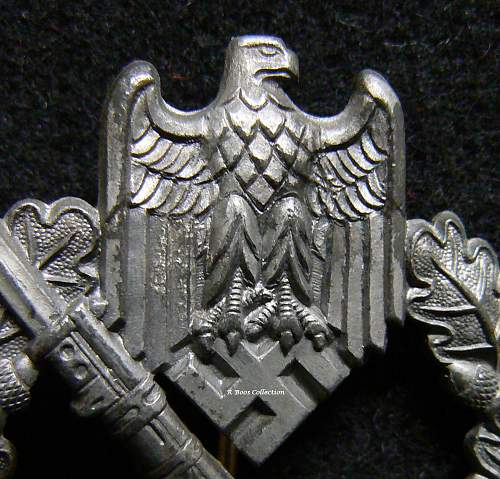 Infanterie Sturmabzeichen in Silber, Joseph Bergs &amp; Co