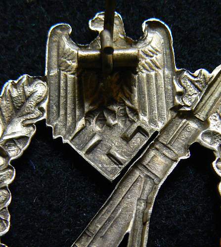 Infanterie Sturmabzeichen in Silber, B.H. Mayer/Schickle