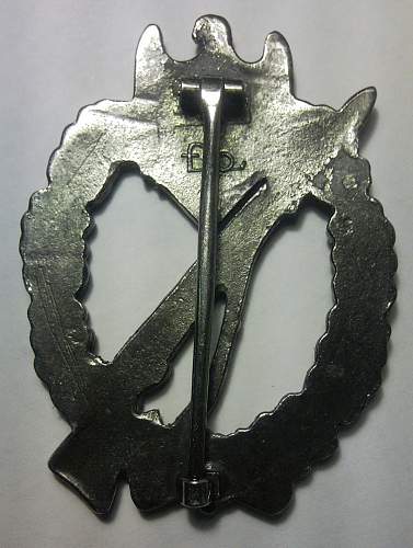 Infanterie-Sturmabzeichen Silber