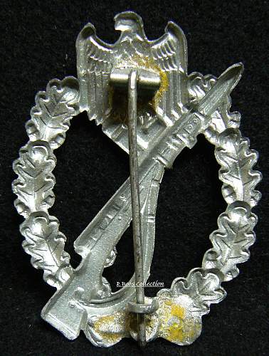 Infanterie Sturmabzeichen in Silber, FLL,  Freidrich Linden, Ludenschied