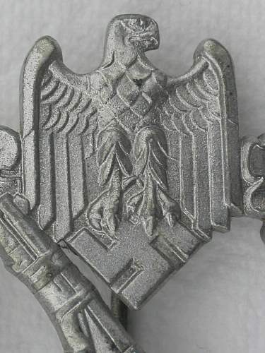 Infanterie Sturmabzeichen Silber &quot;deformed leaf&quot;