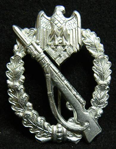 Infanterie Sturmabzeichen in Silber,  ShuCo 41, Sohni, Heubach &amp; Co