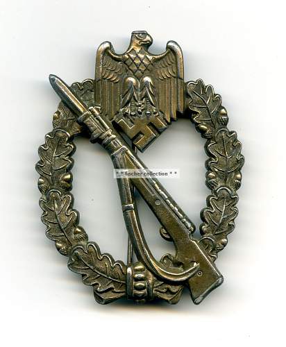 Infanterie Sturmabzeichen in Silver
