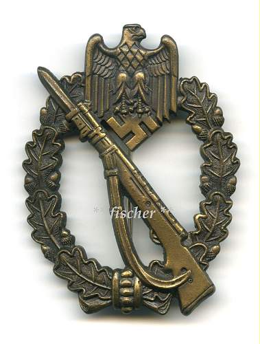 Infanterie Sturmabzeichen = Infantry Assault badge