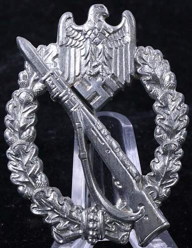 Infanterie Sturmabzeichen Silber - &quot;L/14&quot; (Friedrich Orth)
