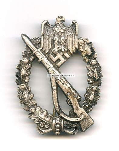 infanterie sturmabzeichen silber