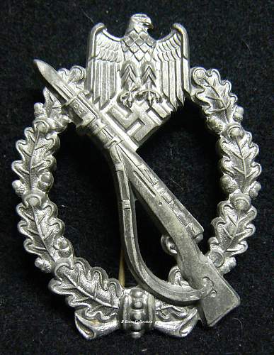 Infanterie Sturmabzeichen in Silber, Freidrich Linden, Ludenschied, FLL