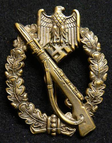 Infanterie Sturmabzeichen in Silber, Tombak, Wilhelm Deumer