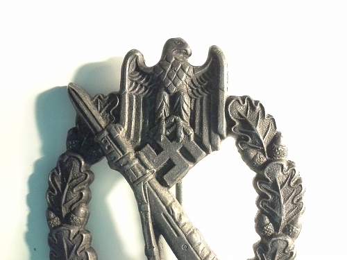 Infanterie sturmabzeichen in Bronze by &quot;RS&quot;
