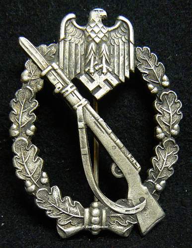 Infanterie Sturmabzeichen in Silber, Paul Meybauer, Attributed