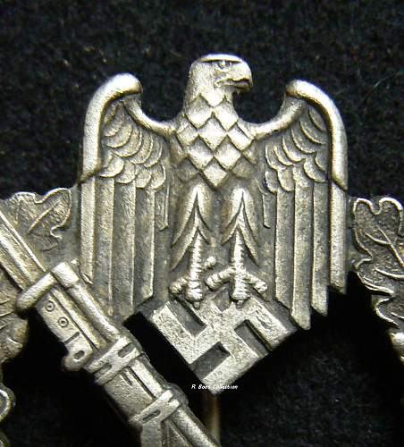 Infanterie Sturmabzeichen in Silber, Paul Meybauer, Attributed