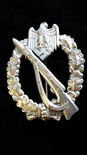 Infanterie Sturmabzeichen Silber JFS