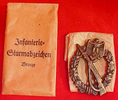 JFS Bronze Infanterie Sturmabzeichen