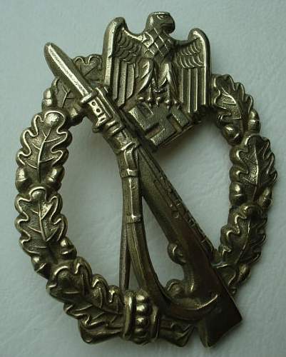 Infanterie Sturmabzeichen Bronze Fake Gallery
