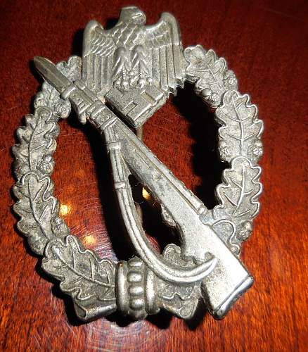 Infanterie Sturmabzeichen in Silber W.H., Original?