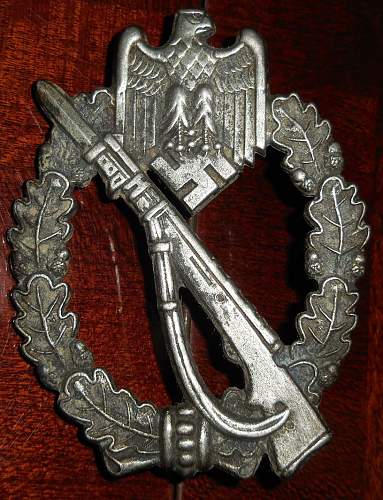 Infanterie Sturmabzeichen in Silber W.H., Original?