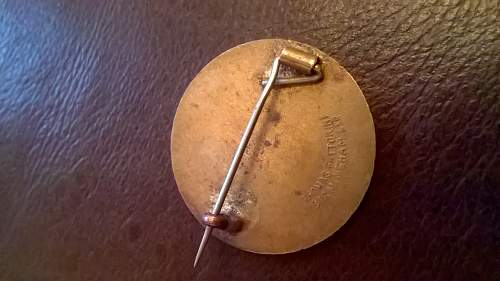 interesting ww1 war saving's badge