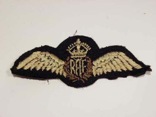 RAF wings