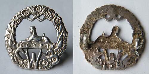 Welch cap badges