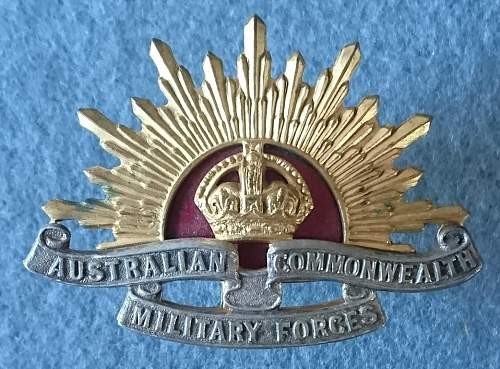 Post your WW2 Australian Insignia.