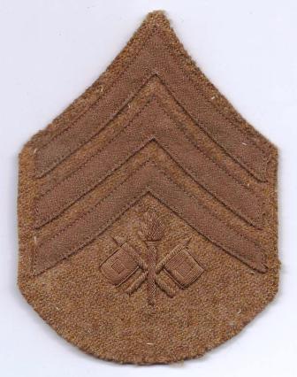 A few WW I Chevrons