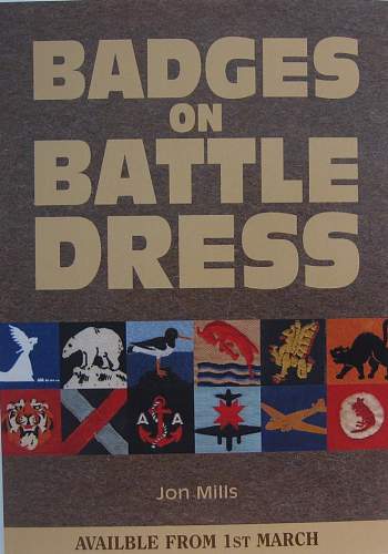 New book - British &quot;Badges on Battledress&quot;