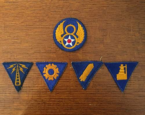 USAAF Patches