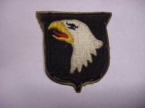Screaming eagle 101th Division ww2 ?