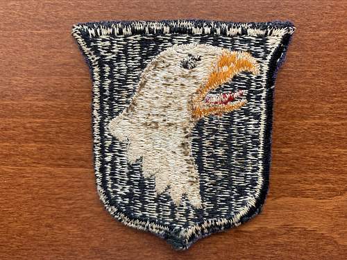 101st airborne patch type 3?