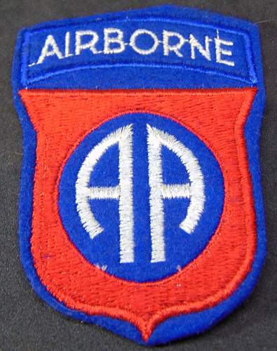 82 nd Airborne Patch - Original or Fake?