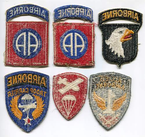 US Airborne Patches