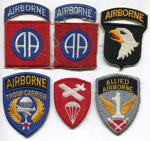 US Airborne Patches