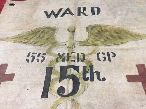 55th medical group canvas banner
