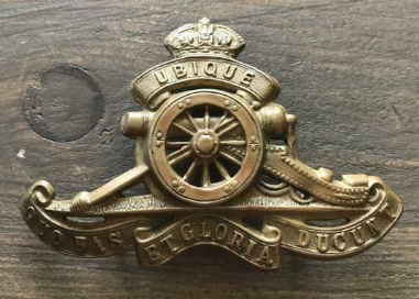 Royal Canadian Artillery Cap Badges