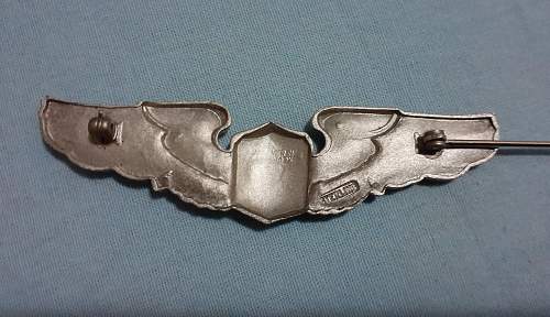 HELP REAL OR FAKE? WW2 USAAF Wings