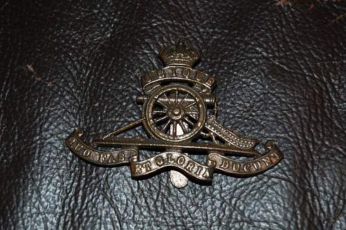 British Cap badges - Newbie needs assistance!