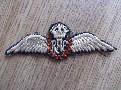 'Pre-War'/WW2 RAF Pilot's Wings