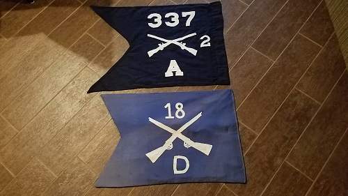 US 18th Infantry Regiment Company D Guidon help please