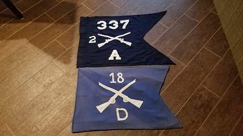 US 18th Infantry Regiment Company D Guidon help please