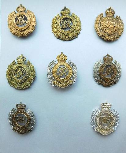 British cap badge changes over regimental timelines.