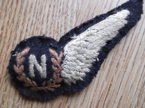 WW2 RAF Navigator's Brevet Wing