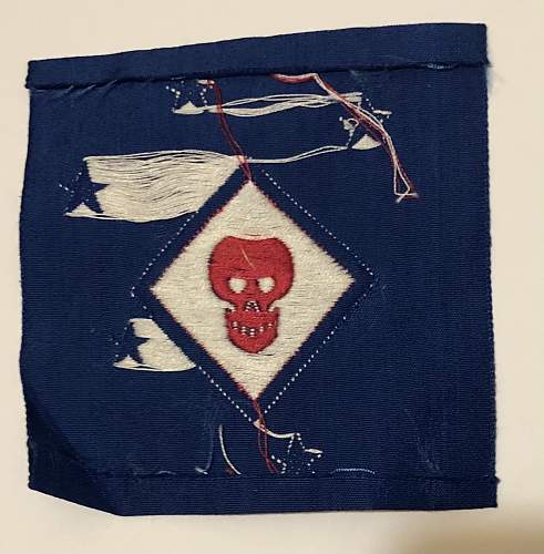 WWII Australian Made Raider &amp; 1st Marine Division Patch