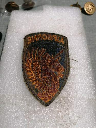 WWII era 13th Airborne Division patch or not ?