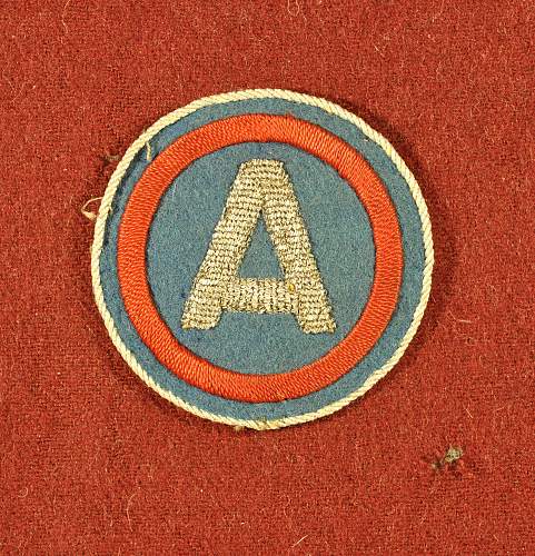 US Shoulder Patches