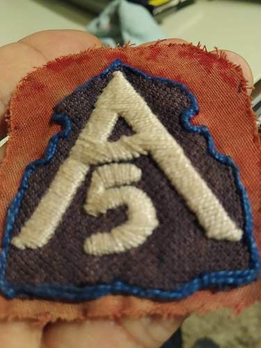Help with the 5th Army patch