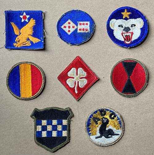 Assorted US patches