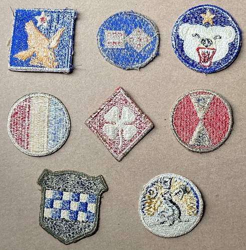 Assorted US patches