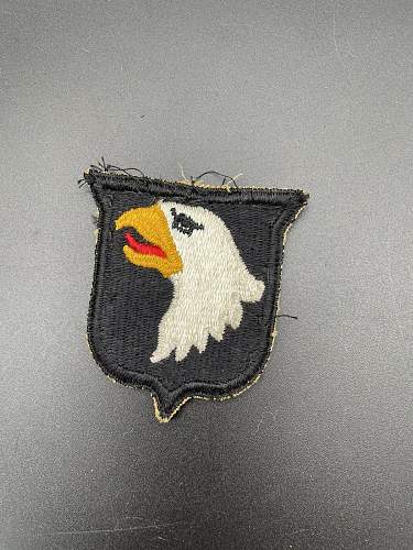 101st Airborne Patches
