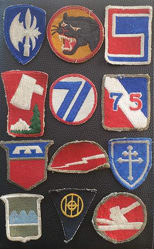 U.S. Division/Unit Patches