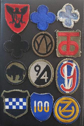 U.S. Division/Unit Patches